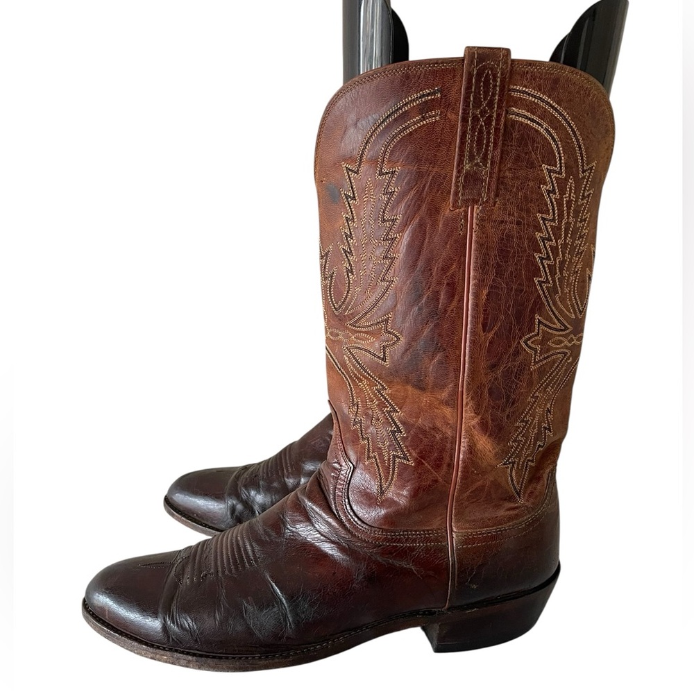 Lucchese 1883 Men's Western Boots  Mad Dog goat leather Size:13D